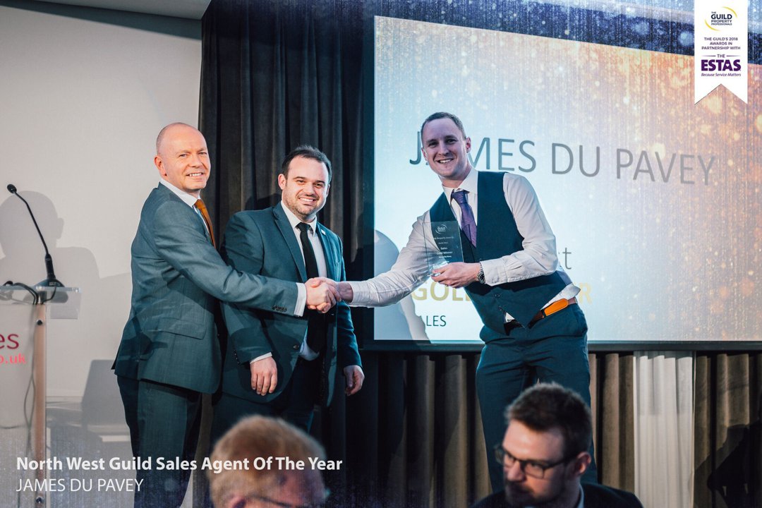 Guild Member James Du Pavey Wins Best Sales Agent In The North West