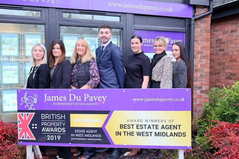 JDP staff with west midlands award